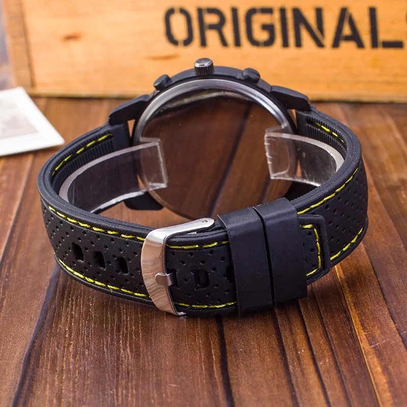 

Relojes para hombre2018New Men luxury brand PINBO Fashion Business Black Leather Digital quartz watch Hot Sale Erkek Kol Saati