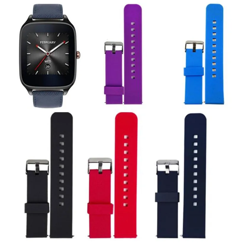 OTOKY идеальный подарок спортивные силиконовые часы ремешок фитнес для ASUS ZenWatch 2 Смарт часы Dec29