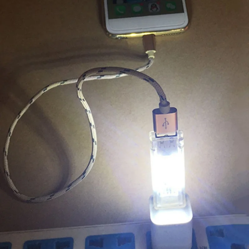 USB гаджеты мини аварийная атмосфера светодиодный ночник настольная лампа для