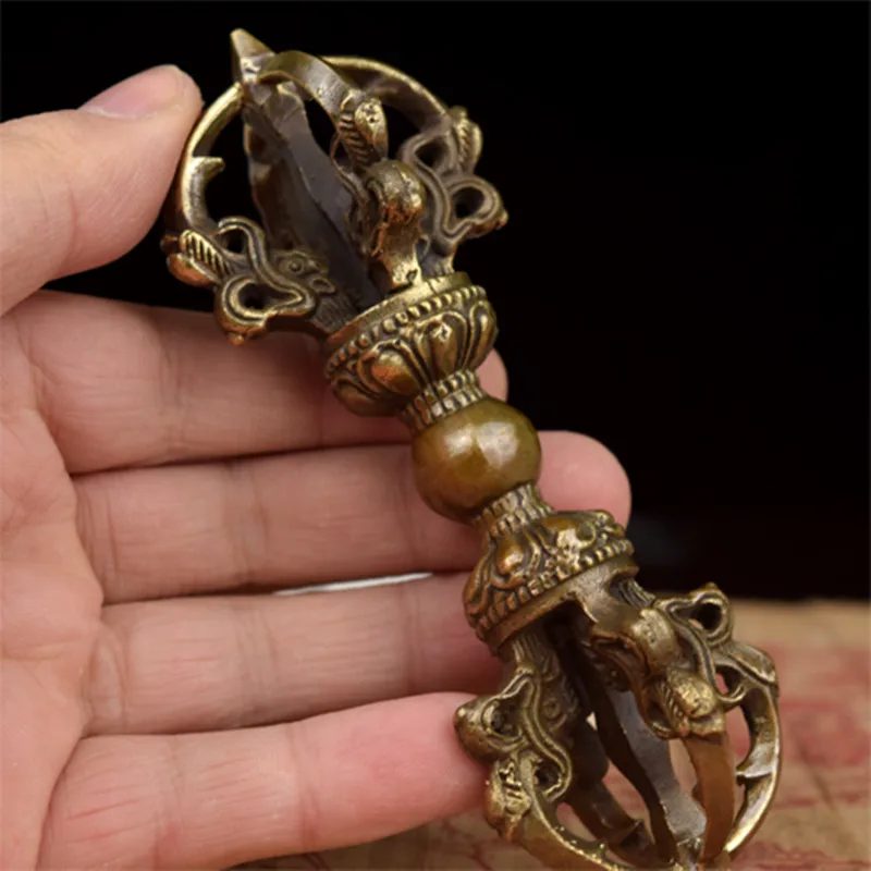 Таническая буддистская поставка Dharma сосуд Высококачественная ручная