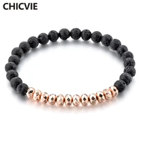 chicvie natural stone charms distance bracelets bangles bead for women jewelry making custom bracelet dropshipping sbr180071