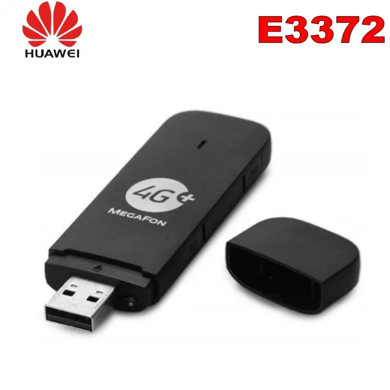 Лот из 10 шт. разблокированный huawei E3372 E3372H-153 4G LTE USB ключ USB палка Datacard плюс 2 шт. антенна