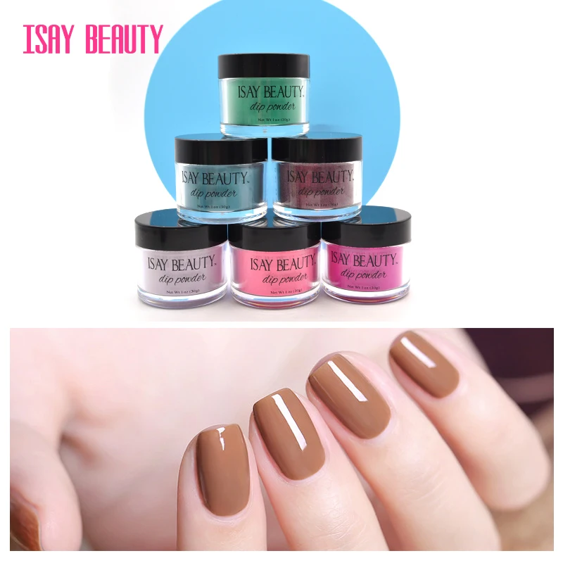 ISAYBEAUTY 28gram пудра для напыления маникюра тренд легче и быстрее наносится чем