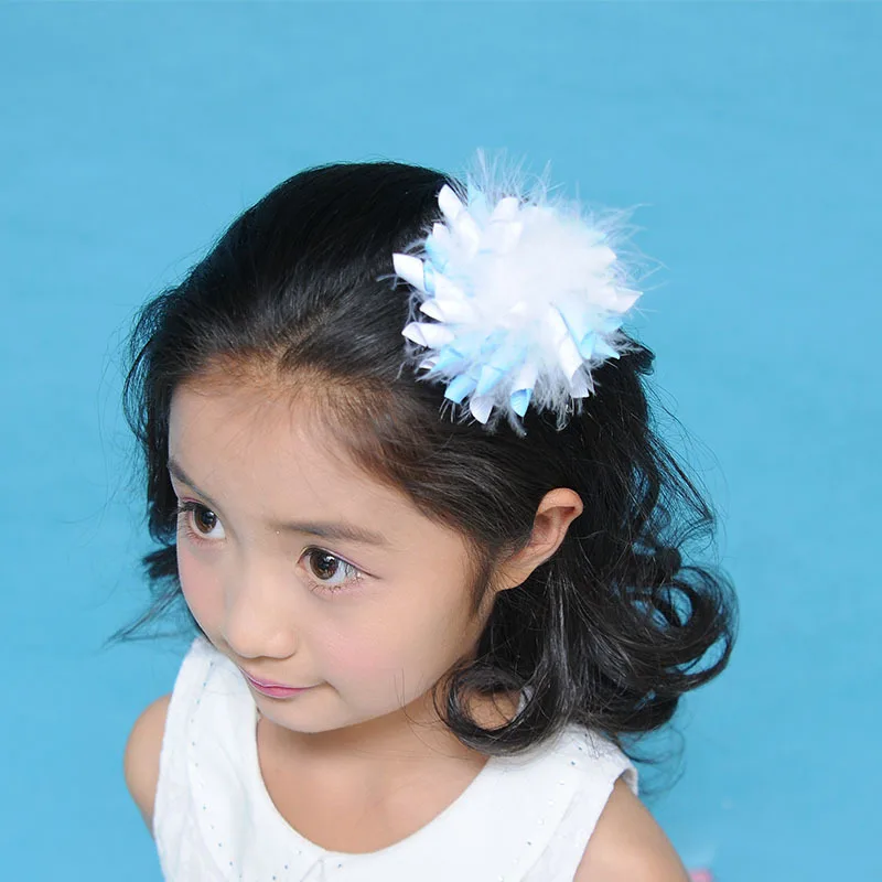 Перо Corker бесплатная доставка Бутик для девочек 16 шт. набор 3 5 дюйма Grosgrain лента