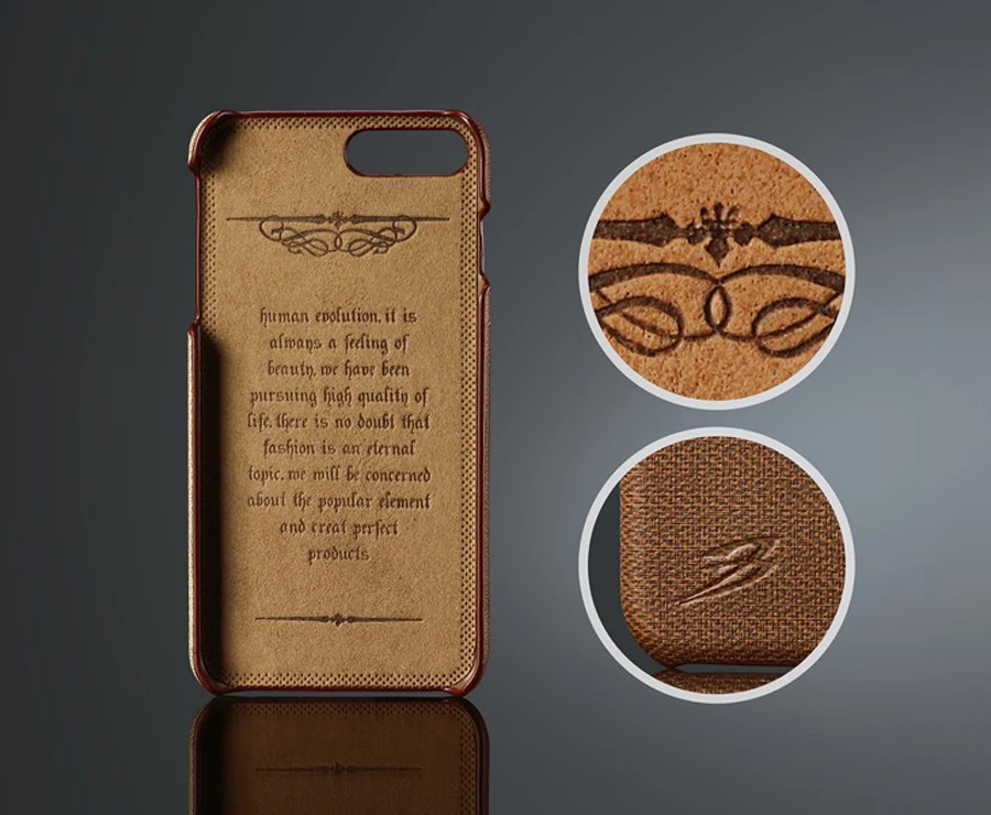 Back Cover Genuine Leather Case for Apple iPhone 6 6S 7 8 Plus Brand Original with Card Holder Exquisite High Quality Luxury | Мобильные