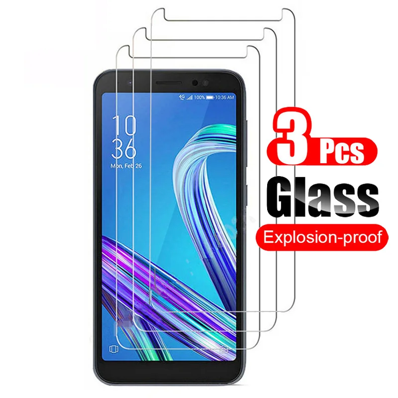 3 шт. закаленное стекло для Asus Zenfone Max (M1) ZB555KL ZB556KL защита экрана закаленная