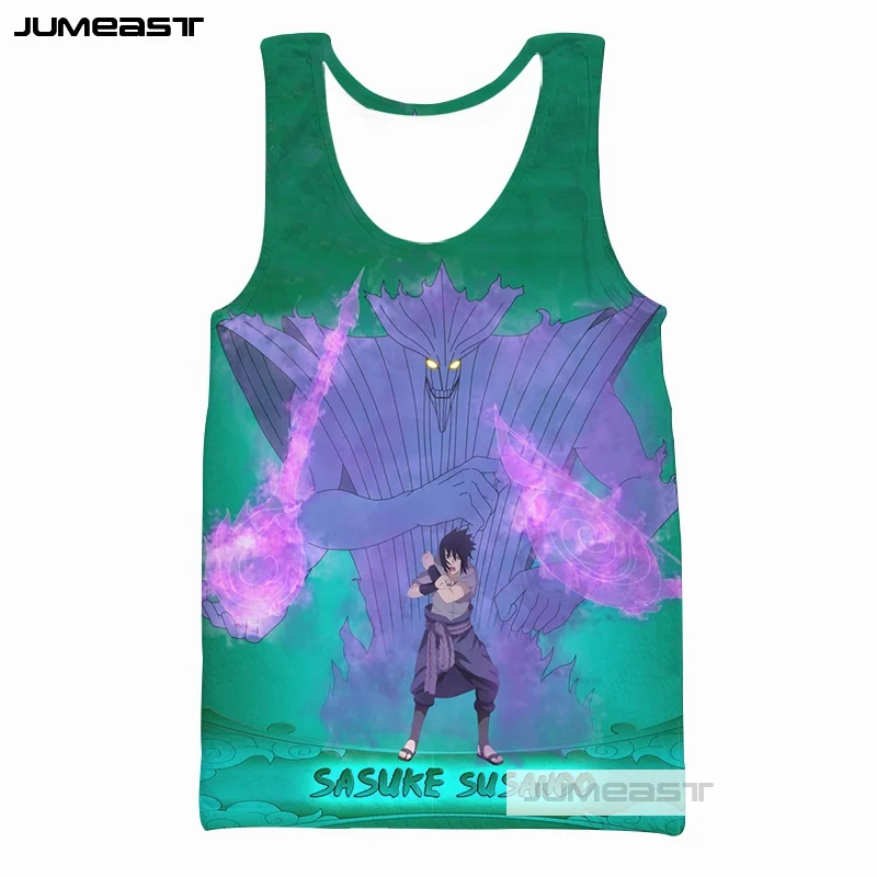 Jumeast/Новинка брендовые толстовки с 3D принтом Sasuke Susanoo длинными рукавами для
