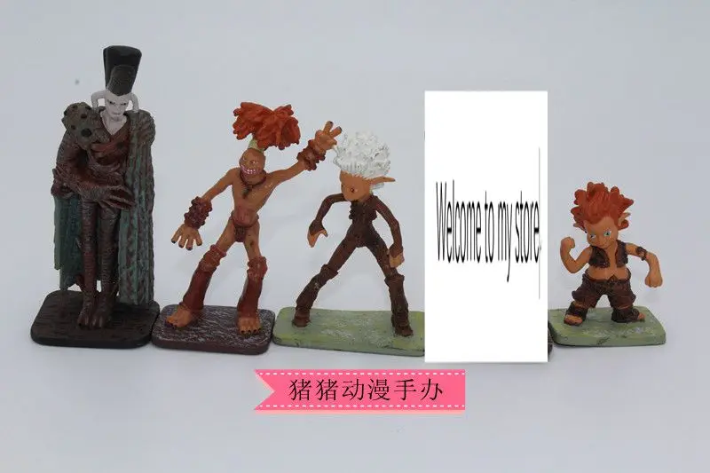 

pvc figure model Toy athur 4pcs/set