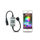 Контроллер RGB для светодиодных лент, музыкальный контроллер APP Bluetooth 5050, 4-контактный, 5-24 В постоянного тока
