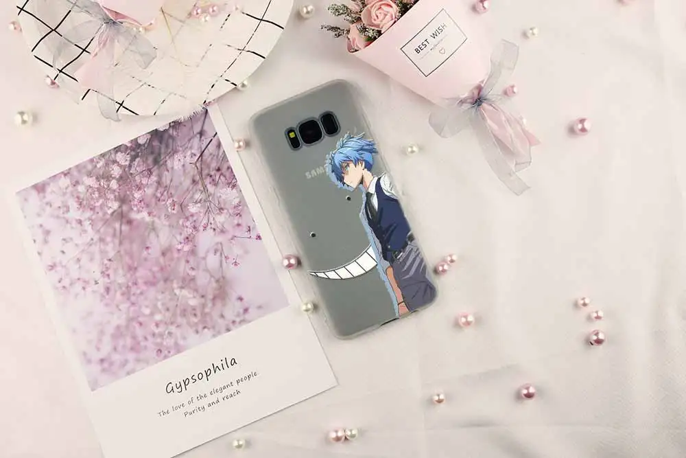 Чехол для телефона с рисунком Samsung Galaxy S8 S9 S10 S20 S21 Plus чехол S10E S7 Edge классная комната