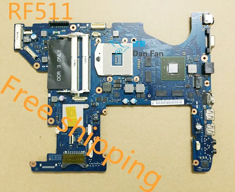 

Материнская плата для ноутбука SAMSUNG RF511 RF711, материнская плата, 100% протестированная, Полная работа