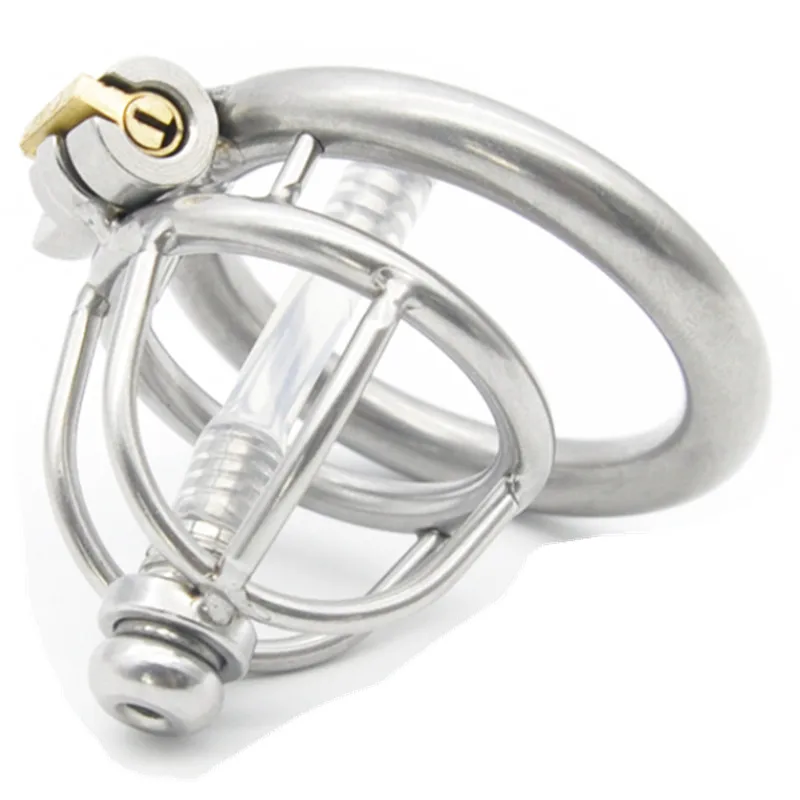 Клетка для Петухов из нержавеющей стали с катетером устройство верности