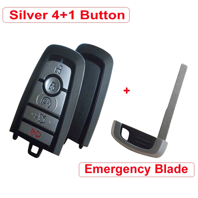 OkeyTech 2/3/4/5 Кнопка умный дистанционный ключ для автомобиля оболочка Ford Fusion Explorer