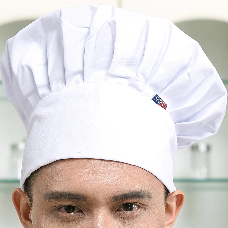 Шляпа шеф повара для отеля кепка хлебопечки унисекс в западном стиле еды пирога