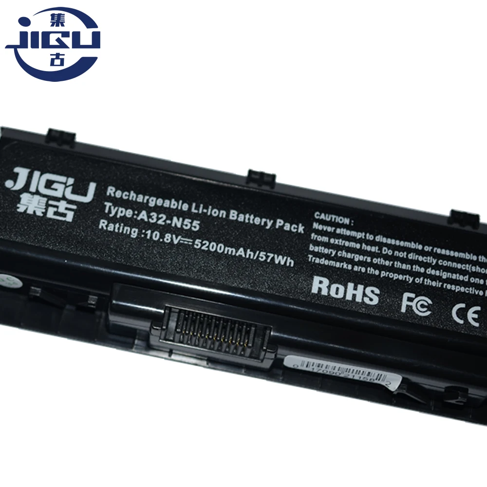 JIGU Аккумулятор для ноутбука Asus 6 ячеек A32-N45 07G016HY1875 N55SL N75 N75E N75S N75SF N55 | Компьютеры и