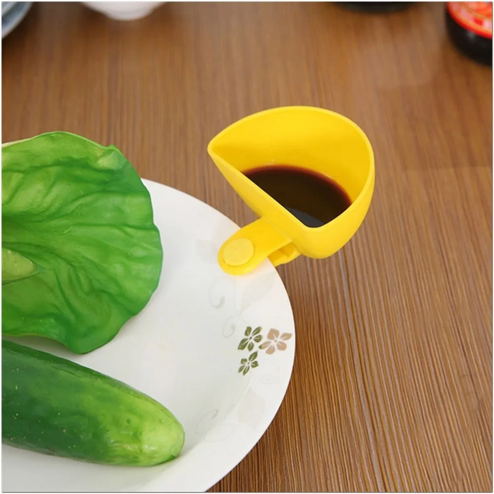 Удобный Французский картофель фри чаша для макания 2 в 1 закуски соус кетчупа