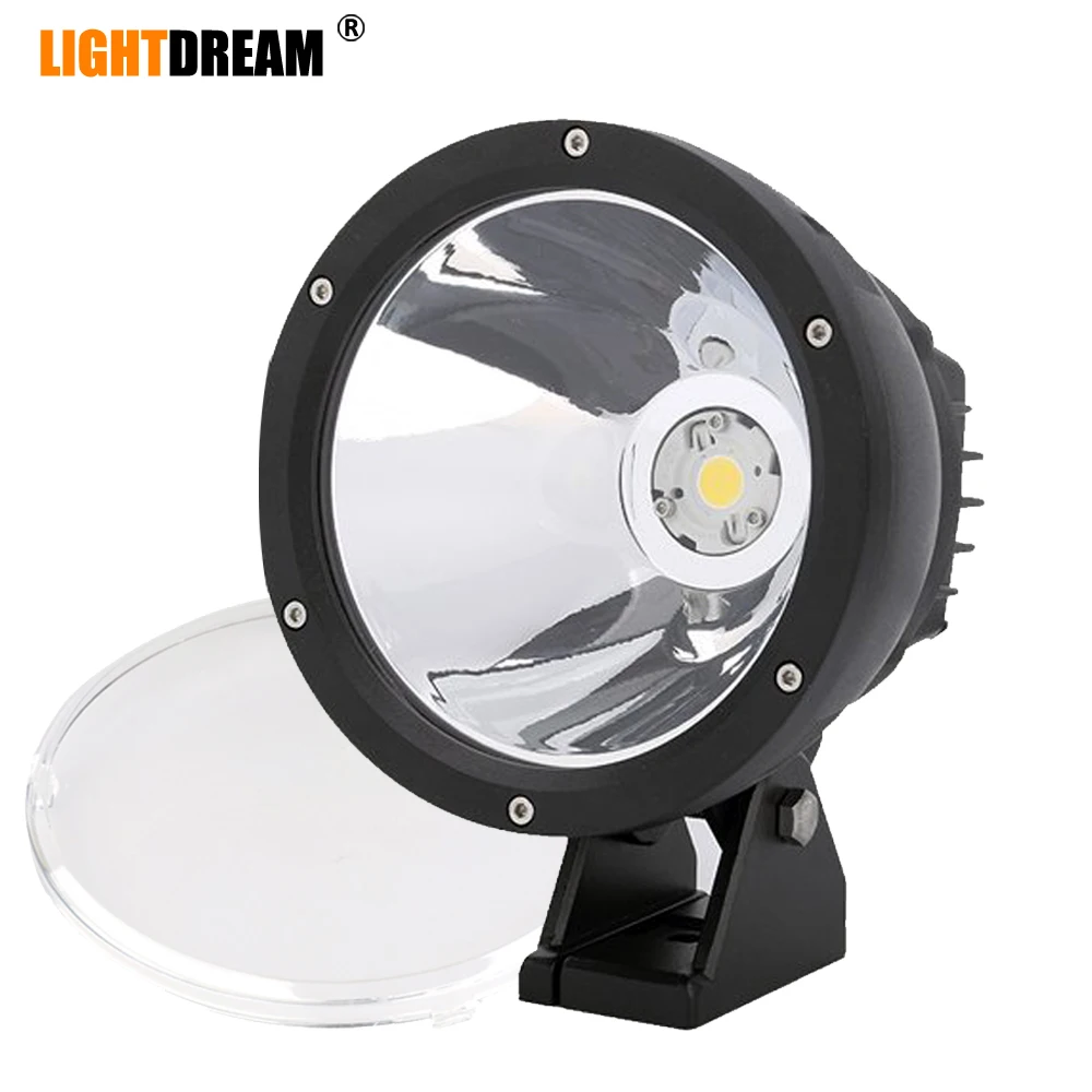 4х4 внедорожный светодиодный дальнего света 6 7 &quotдюймовый круглый 50W Single Cob Led