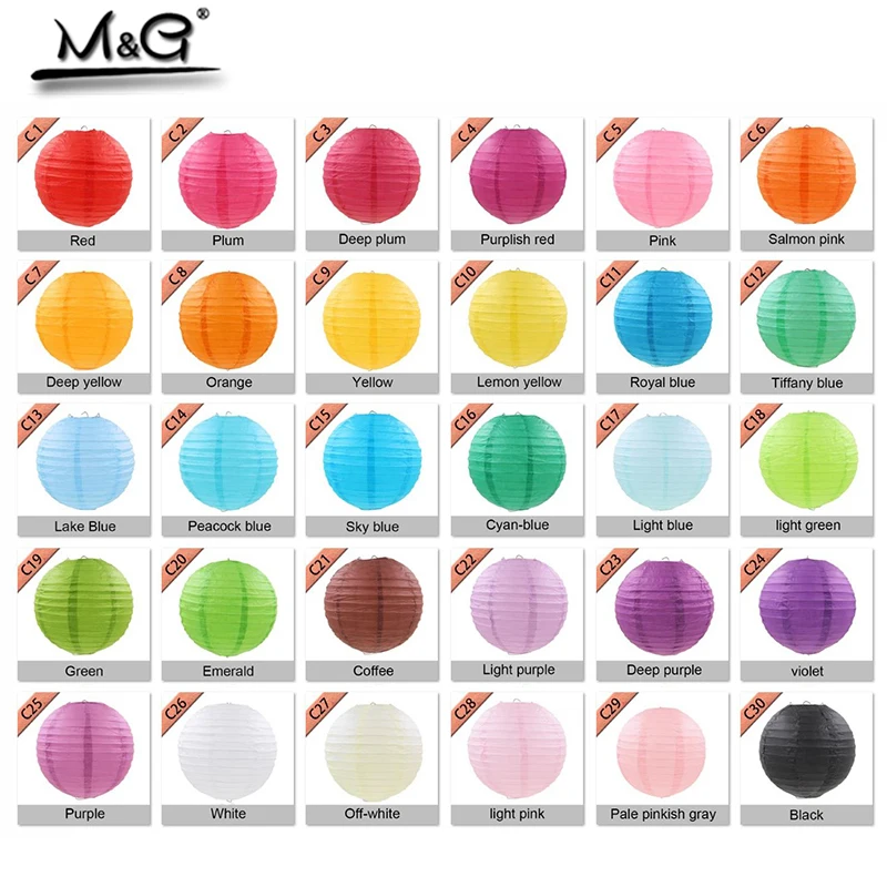 4 дюйма 10 см декоративный бумажный шарик-лампион товары для праздника Китайский