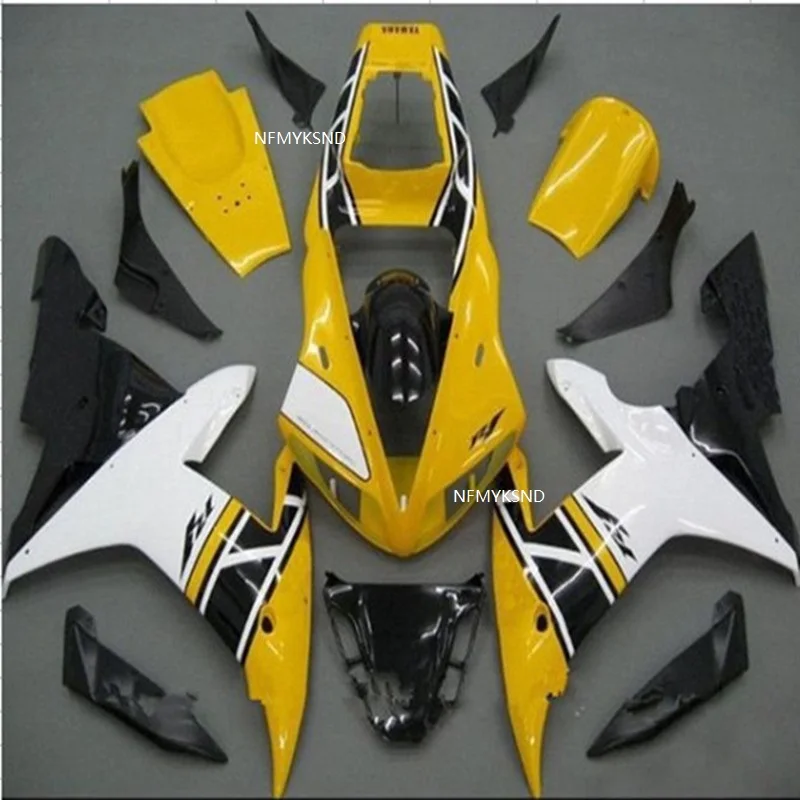 Лидер продаж обтекатель для мотоцикла комплект обтекателей Yamaha YZF-R1 2002-2003 желтый