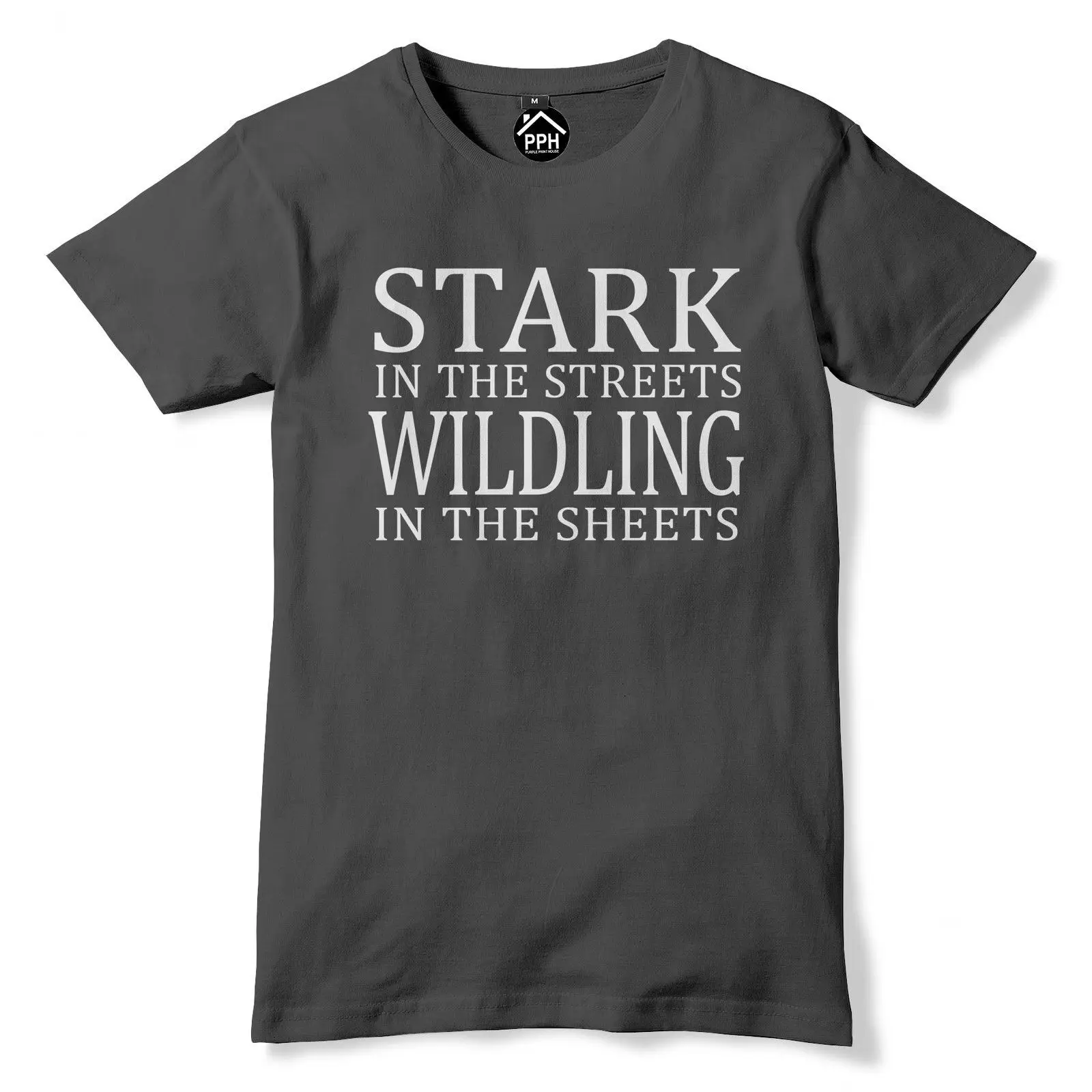 Stark In The Street Wilding Мужская Женская футболка дом Старк Футболка Джон Сноу 40|Мужские