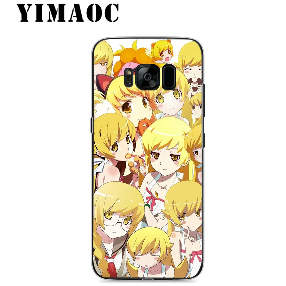 Owarimonogatari Anime Soft Silicone Case for Samsung Galaxy A5 A6 Plus A7 A8 A9 2018 J3 J5 J6 J7 2016 2017 EU Version |