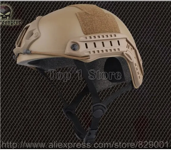 Полный 15 Цвет быстро шлем с защитным Goggle Pararescue Тип тактический военный шлем|helmet
