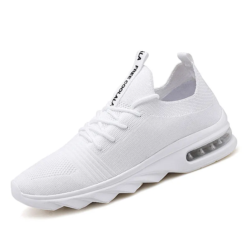Мужская обувь летняя повседневная для мужчин черные белые кроссовки стильные