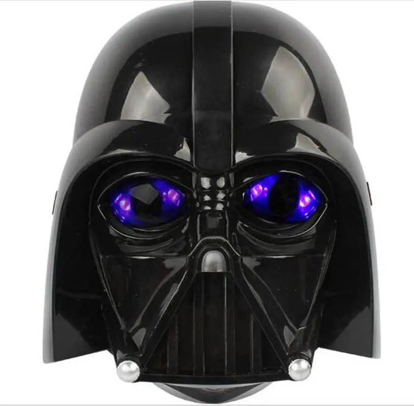 Вечерние маскарадные маски Дарта Вейдера для косплея на Хэллоуин светодиодный