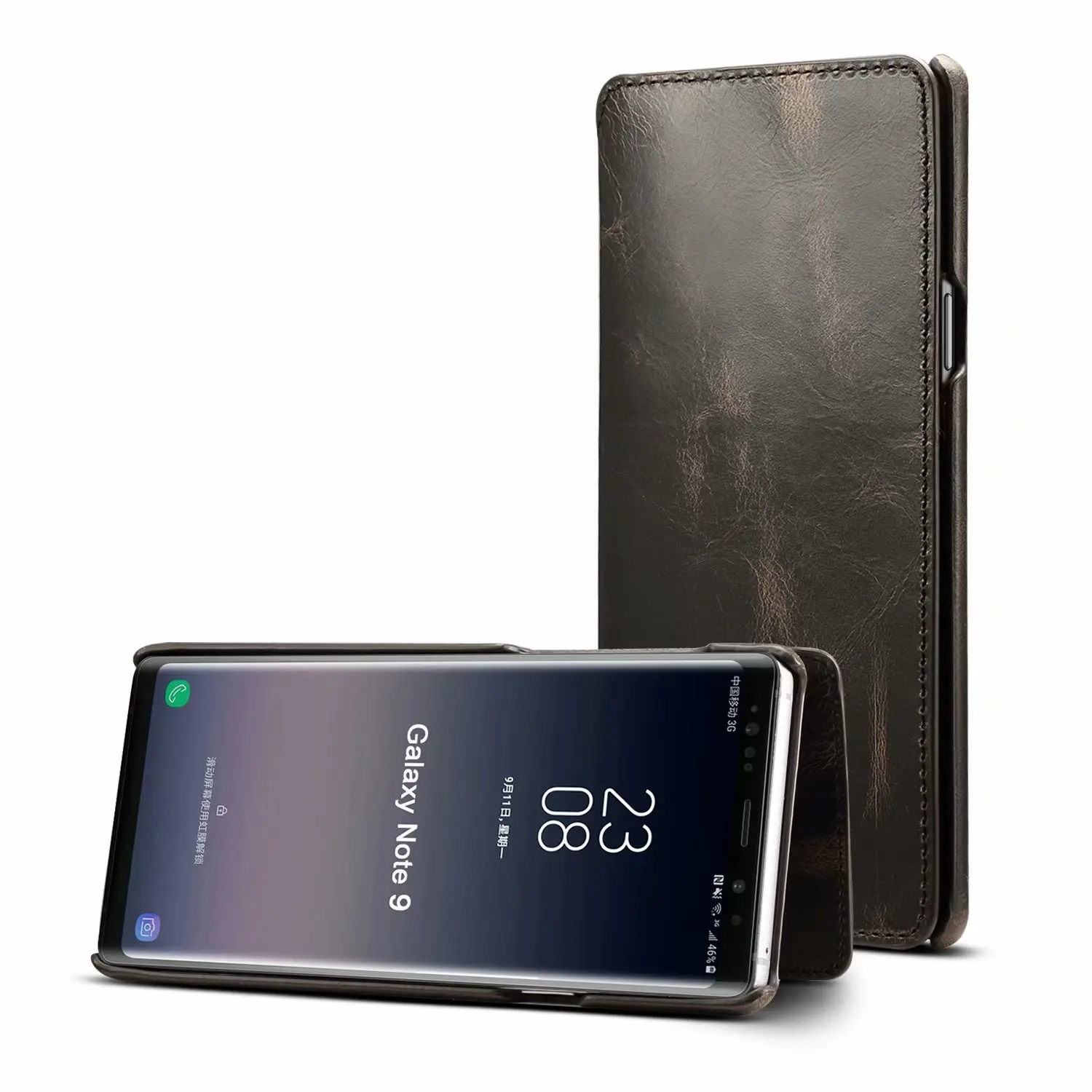 Премиум кожаный чехол в стиле ретро для samsung Note 9, защитный чехол, откидная крышка для samsung Galaxy Note 9, бизнес Ретро Люкс