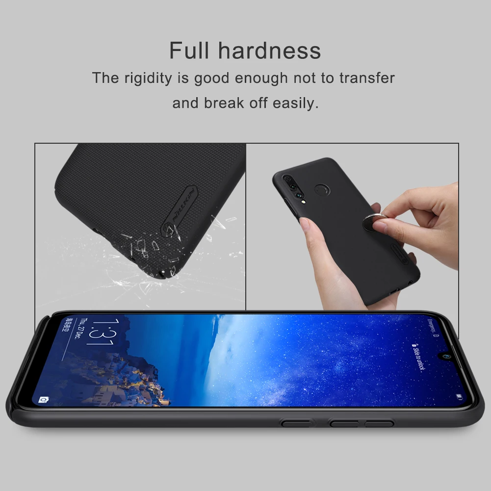 Матовый чехол Nillkin для Huawei P Smart + 2019/P Plus 2019 суперматовый защитный мобильного