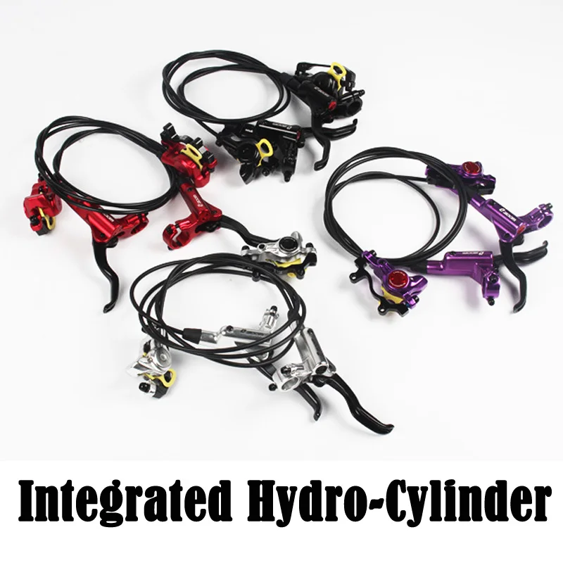 Комплект гидравлических дисковых тормозов с зумом интегрированный