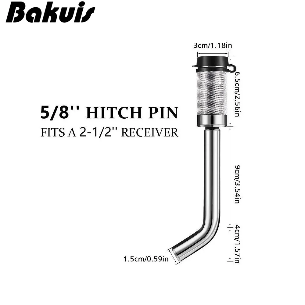 Комплект фиксатора для прицепа водонепроницаемый крючок 5/8 дюйма с двойными