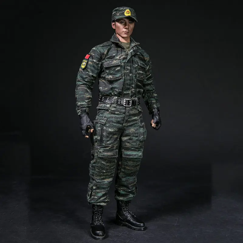 1/6 весы плотина 78052 человек военный китайский полицейский снежный леопард