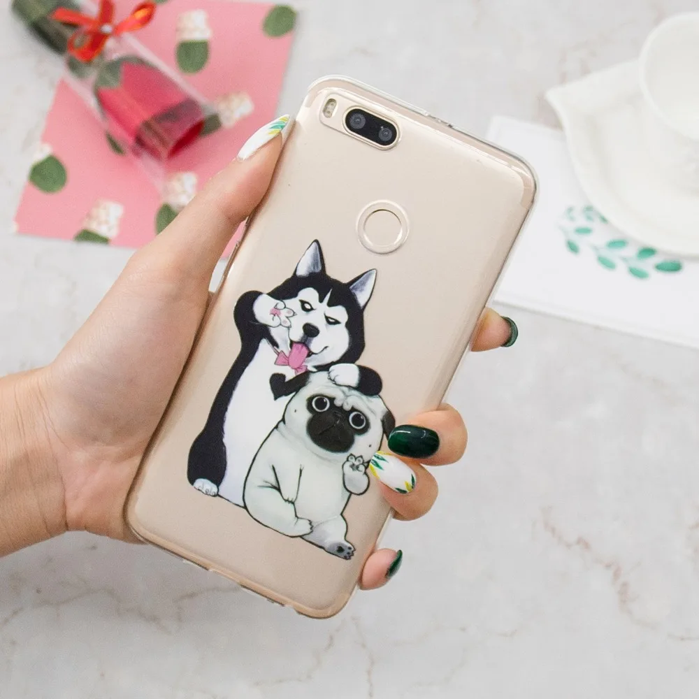 Для Xiaomi MI 5X MI5X чехол милый мягкий Силиконовый ТПУ для A1 MIA1 Чехлы Мобильный