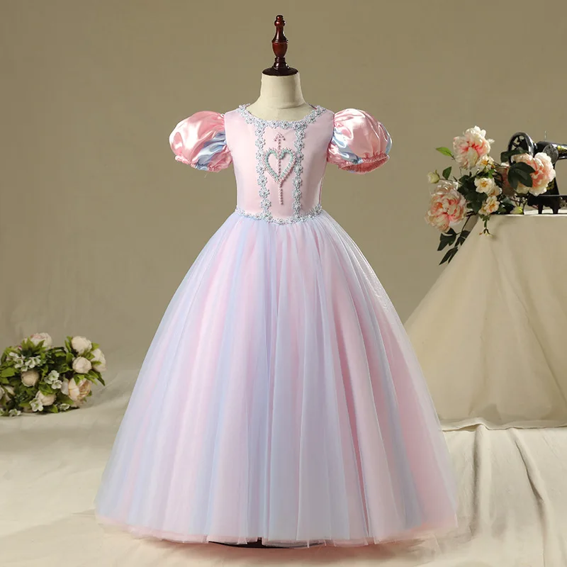 Elsa Anna Cinderella Belle Sofia The First Costumes Girls Dresses Ball Gown Snow White Halloween Christmas Kid Clothing Princess | Детская
