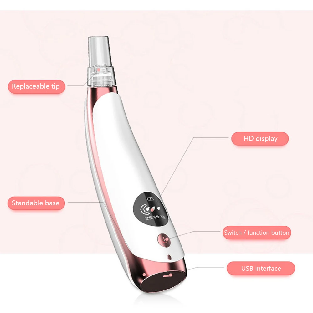 Очиститель пор уход за кожей пылесос черные точки электронный прибор для