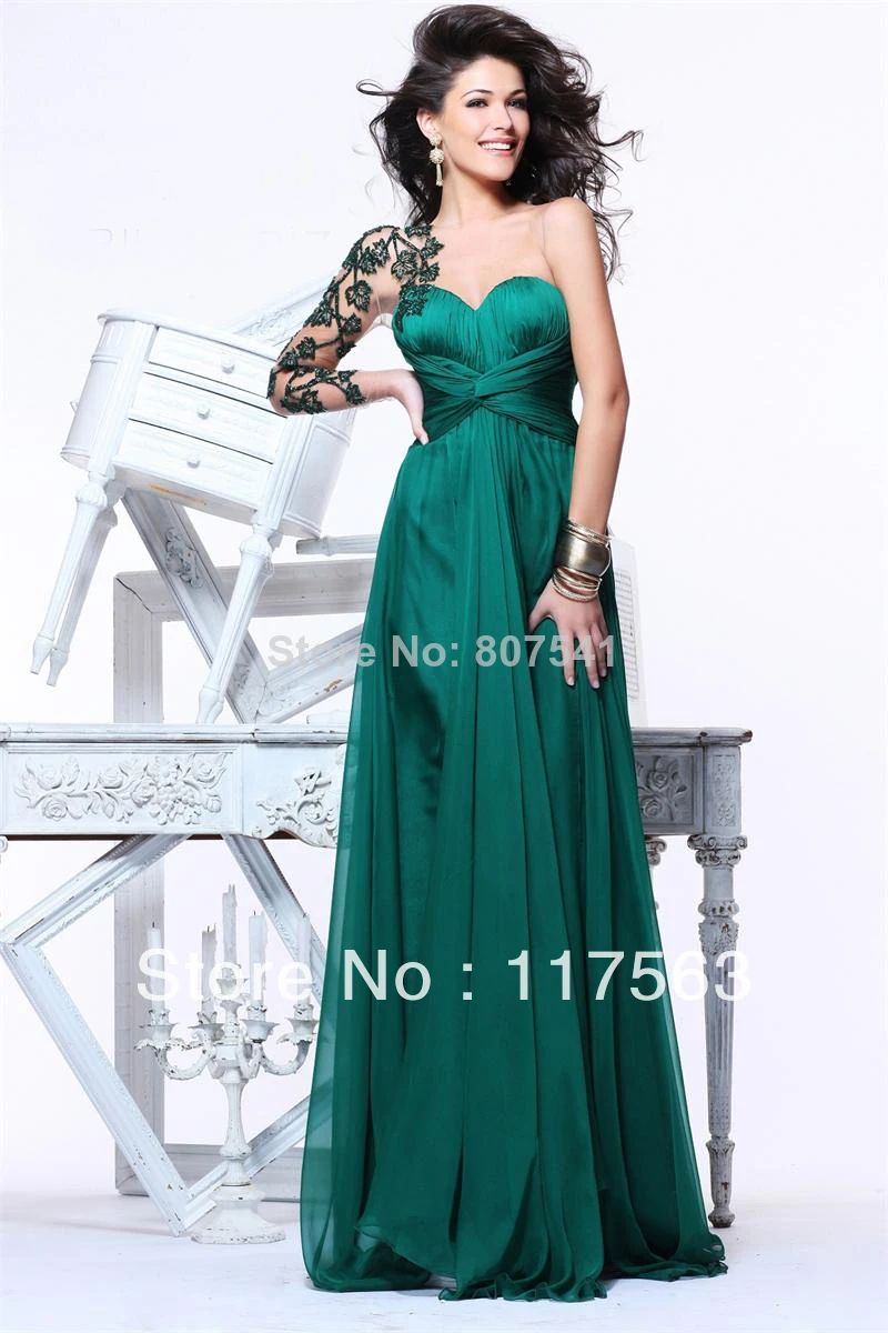 fashion a line sweetheart chiffon floor length evening dress from dubai WL046|dress flag|dressedress cobalt |