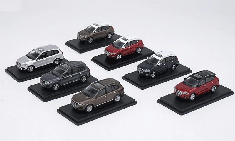 Оригинальная фабрика 1:64 H8 H2 HAVAL бутик игрушки из сплава для детей Детские модель
