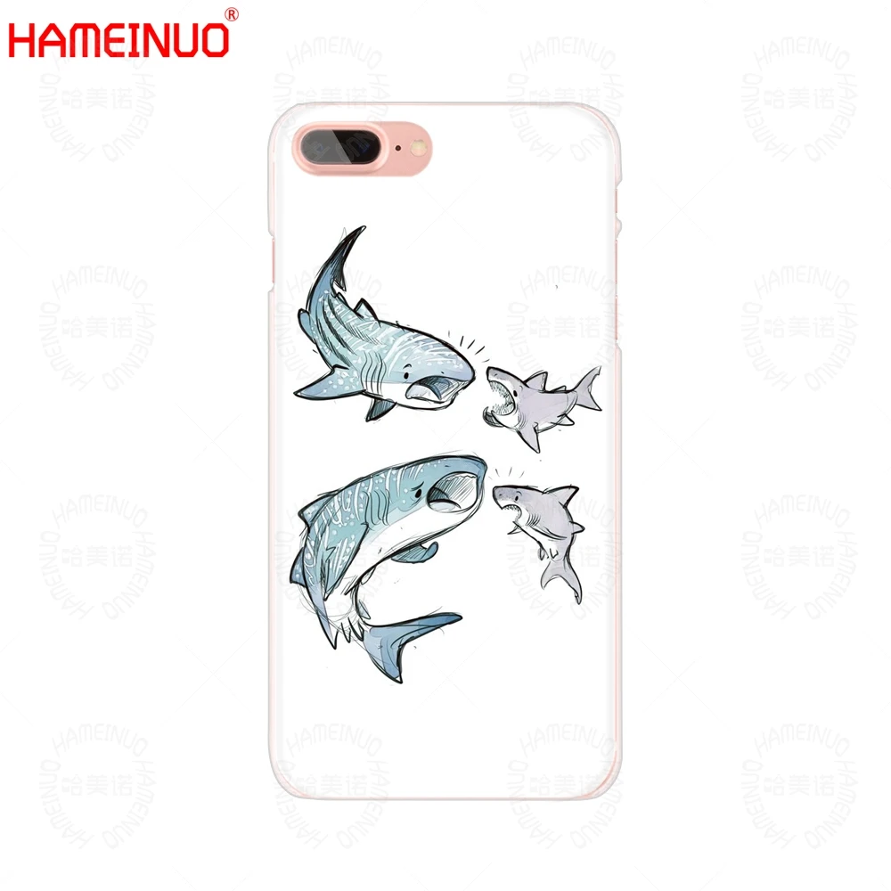 Чехол для мобильного телефона HAMEINUO ocean Whale Sharks fish iphone X 8 7 6 4 4S 5 5S SE 5c 6s plus | Мобильные