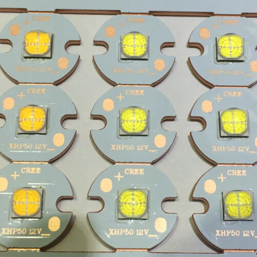 10 шт. 20 Вт Cree XHP50 белый 3000 К 4500 6500 2546lm @ 19 светодио дный излучатель свет лампы 6 В/12 В