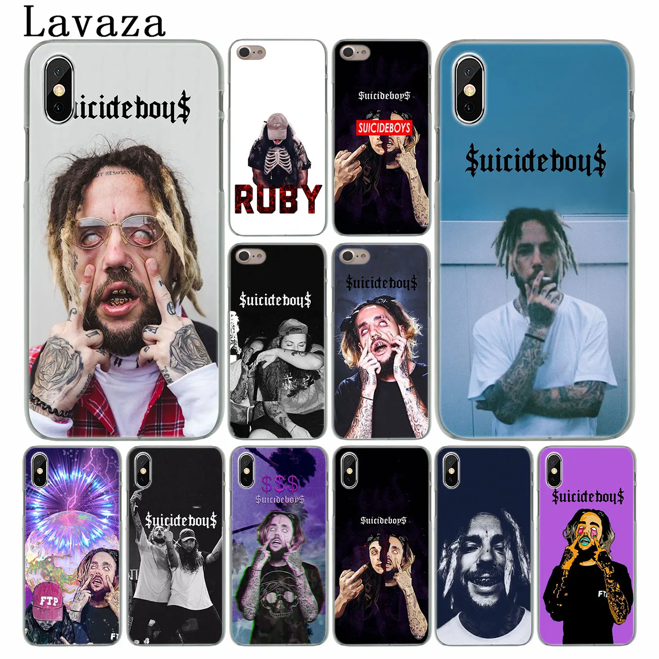 Lavaza FTP $ uicideboy Suicideboys жесткий чехол для телефона iPhone XR XS X 11 Pro Max 10 7 8 6S 5 5S SE 4S 4