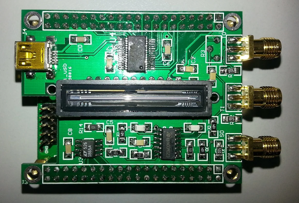 

USB Line Array CCD (TCD1304, 50 Frames / Sec, Integration 200us-20ms/10us-1ms Optional