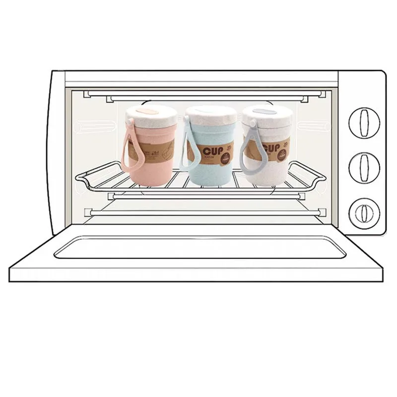 Детские хлопья для Go пшеничная чашка закусок с крышкой герметичная сохраняющая