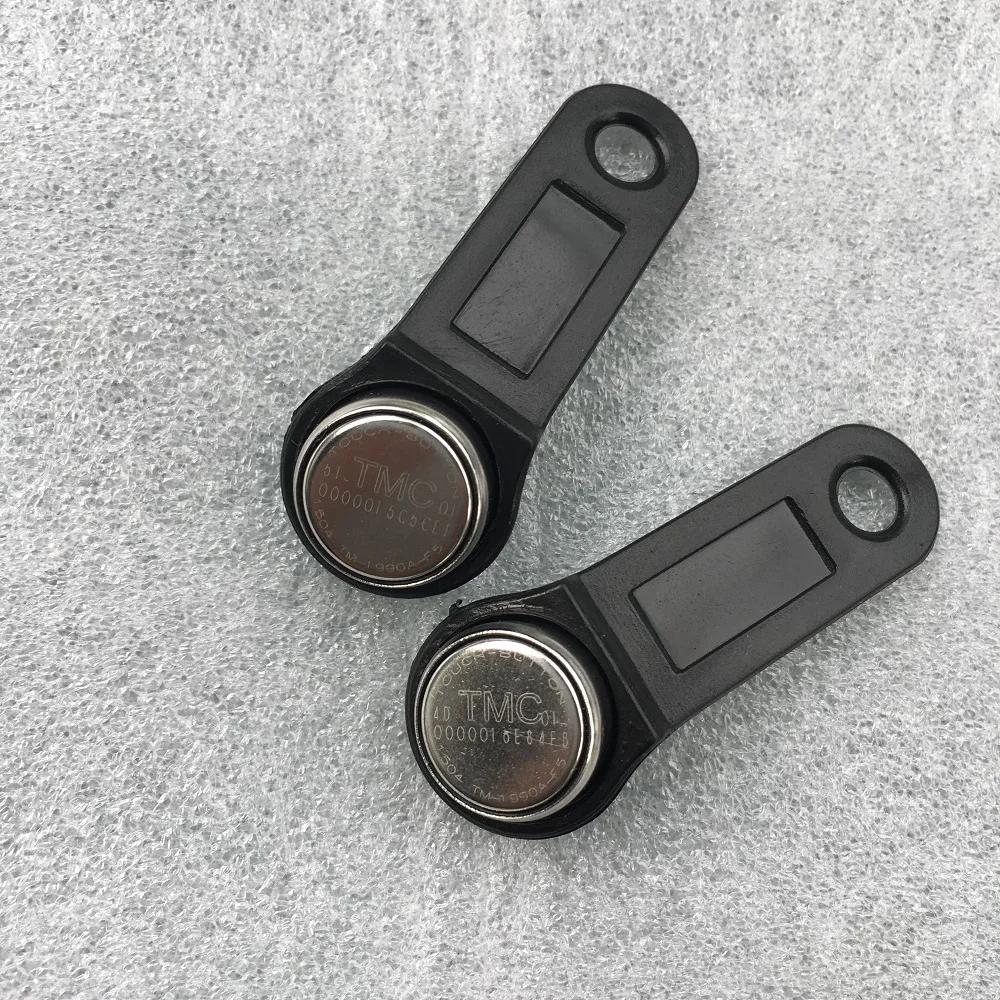 100pcs TM1990A-F5 iButton Keyfob