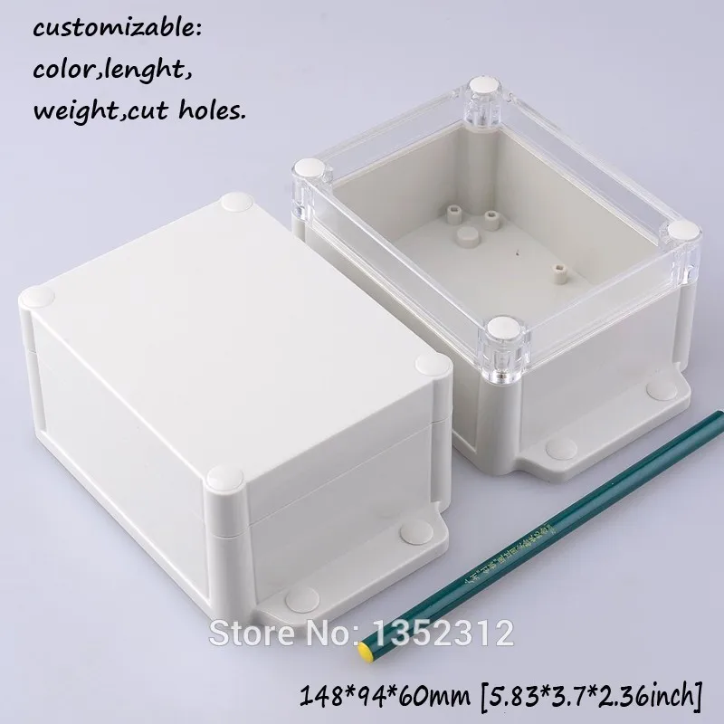 5 шт./лот 148*94*60 мм корпус сделай сам пластиковый abs IP68 водонепроницаемый для