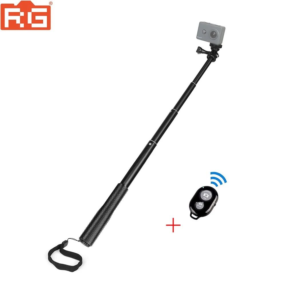 36 inch Aluminum Monopod for GoPro Hero 6 5 7 4 Black Silver Session Sjcam Sj7 Yi 4K Action Camera Selfie Stick for Go Pro - Цвет: Selfie stick
