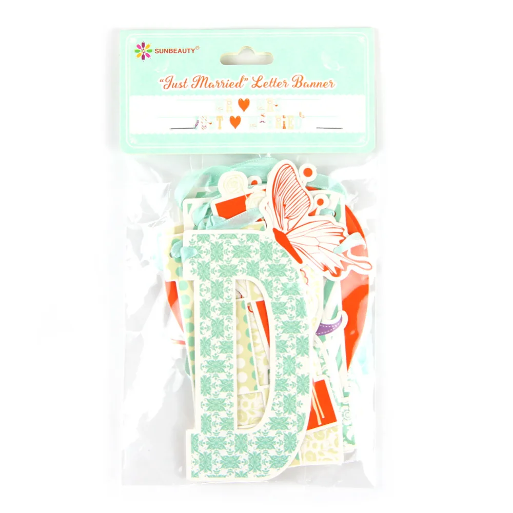 Мистер и миссис только что женился Свадебный баннер украшение для вечеринки