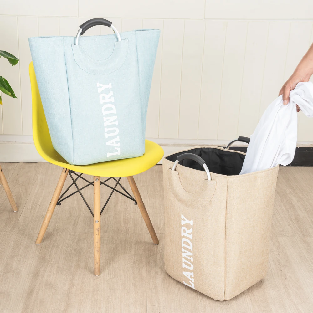 SHUSHI 2019 new design large laundry bags &amp baskets water proof model Laundry hamper bucket Portable linen Basket | Дом и сад