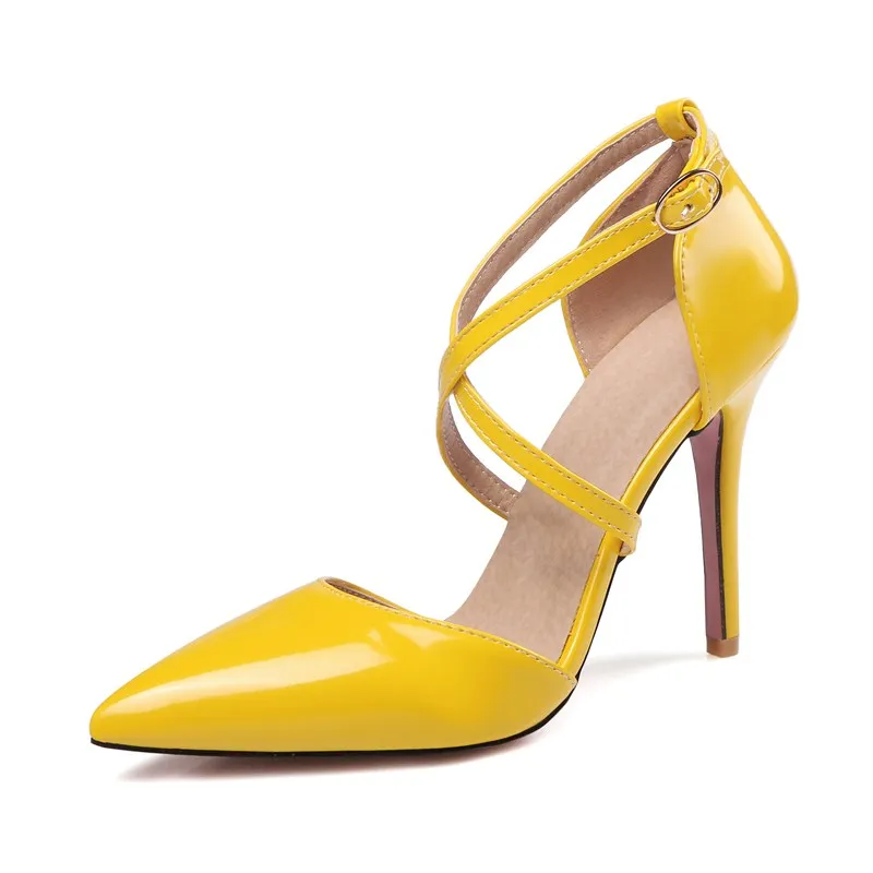 С перекрестной шнуровкой искусственная кожа модные острый носок летние