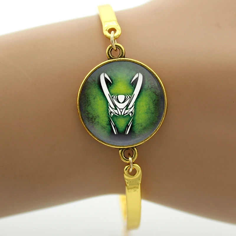 Винтажный Браслет бренда TAFREE Loki God of Mischief аксессуары для платья модные Поклонники